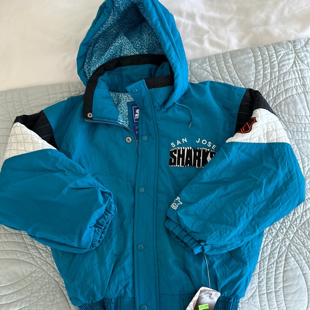 Youth San Jose Sharks Jacket NWT
